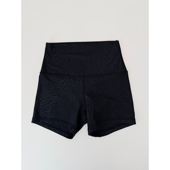Lululemon black jewel emboss align shorts - size 4, 4" - Picture 4 of 5